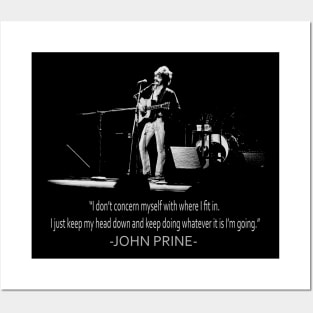 john prine concert Posters and Art